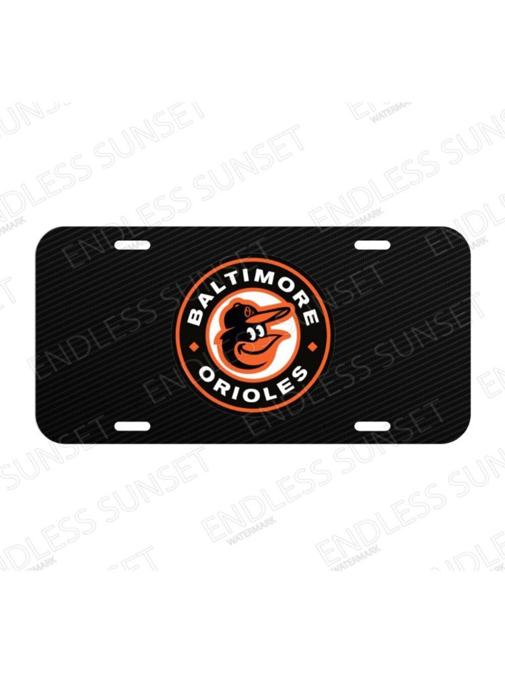 NEW Baltimore Orioles Aluminum License Plate CAR SUV Truck